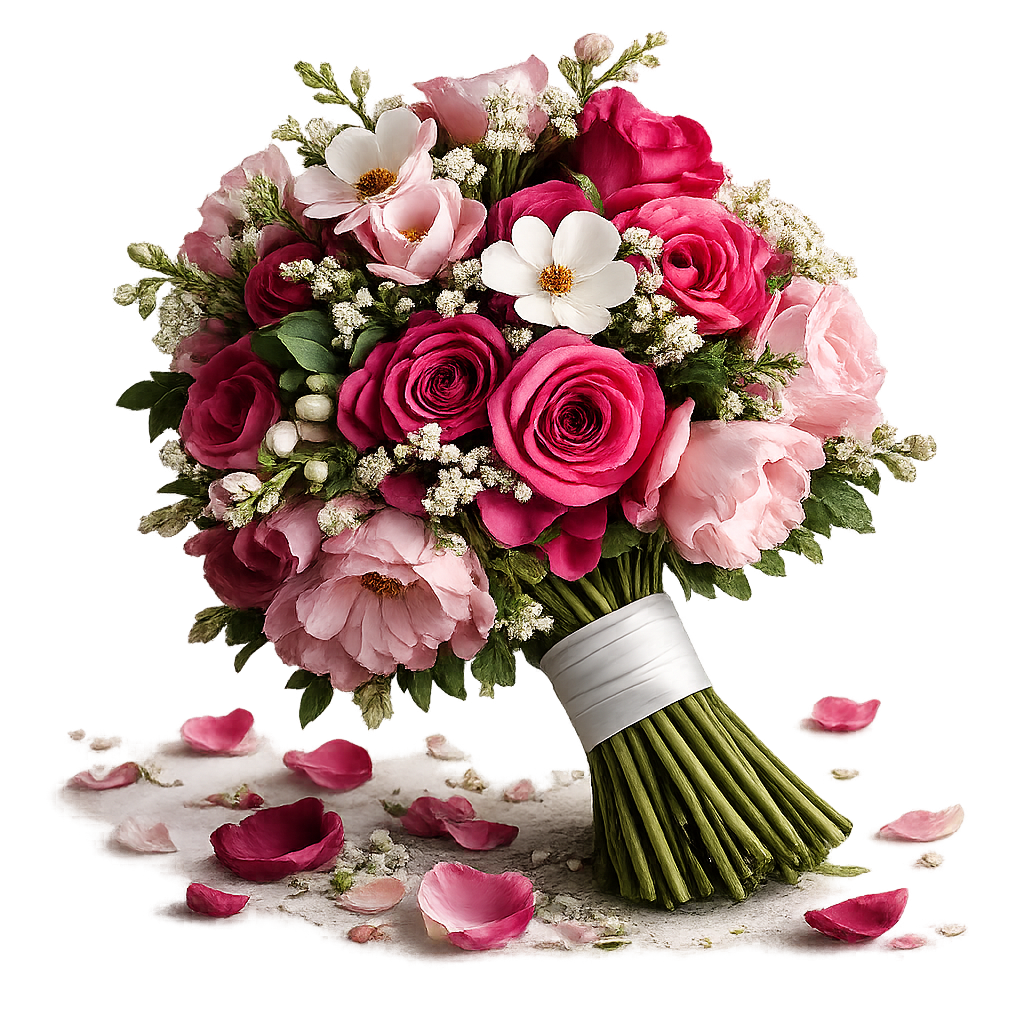Our florist at work
